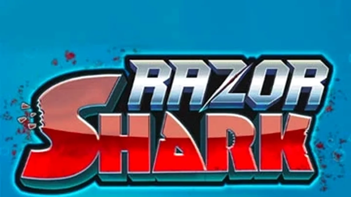 ภาพกราฟิกฉลามในเกมสล็อต Razor Shark